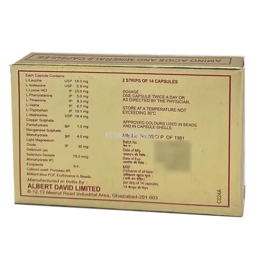 alamin m forte capsule 14's